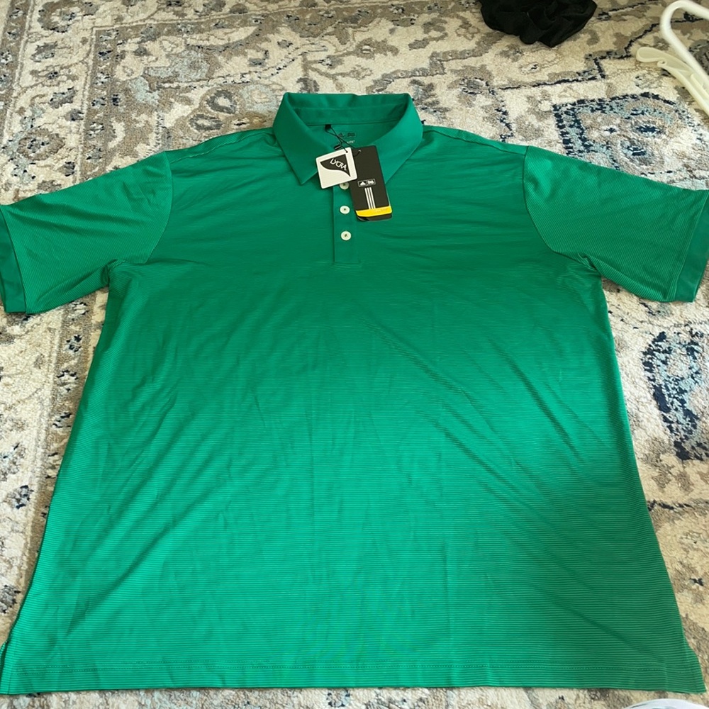 NWT Adidas Climalite Golf Shirt | XL
